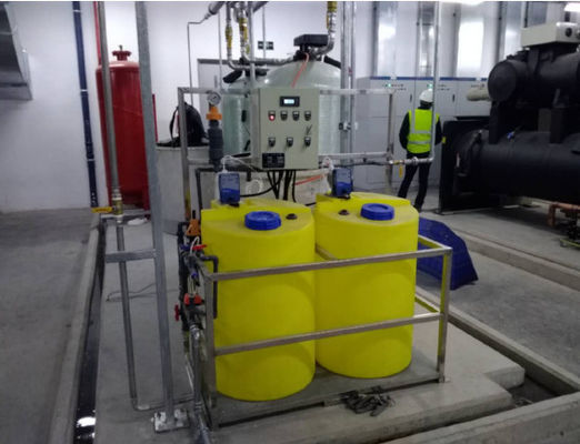 冷却塔水のための40L自動化学投薬システムはリサイクルする