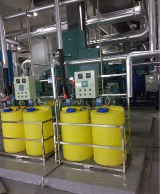 冷却塔水のための40L自動化学投薬システムはリサイクルする