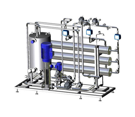 スキッドの台紙によって浄化される水処理システム、ROの水処理システム