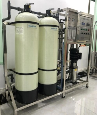 炭素鋼Roのセリウムの逆浸透の水処理システム1000l/H