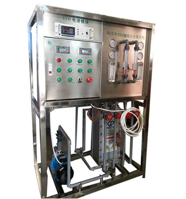 連続電極電離化 超純水機 連続脱塩 化学物質なし