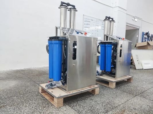 移動式水浄化システム RO 水ポンプ付き膜脱塩装置