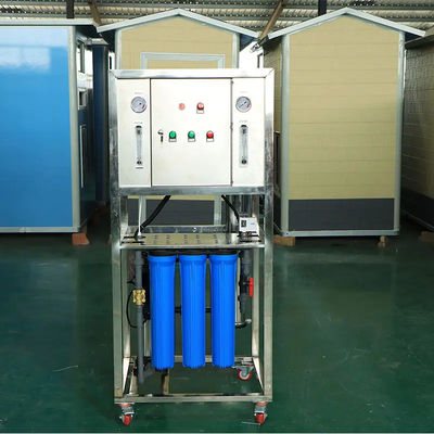 250L/H 1.7kW-220-240V 塩水の逆オスモス水処理装置 3段階の沈殿物フィルター