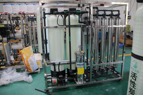 250L/H 1.7kW-380-415V 2xFRPタンク 塩水の逆オスモス水源