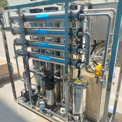250L/H 1.7kW-380-415V 3xSS304 タンク 塩水の逆オスモス水源