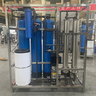 500L/H 1.7kW-380-415V 3xFRPタンク 塩水の逆オスモス水源
