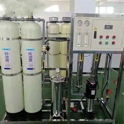 1.5TPH 3.0kW-380-415V 2xFRPタンク 塩水の逆オスモス水源