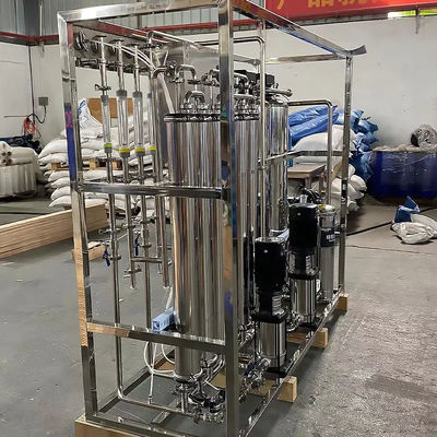 1.5TPH 3.0kW-380-415V 2xSS304 タンク 塩水の逆オスモス水源