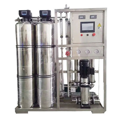 1TPH 2.1kW-380-415V 2xSS304 タンク 塩水の逆オスモス水源