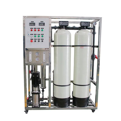3TPH 5.5kW-380-415V 2xFRPタンク 塩水の逆オスモス水源