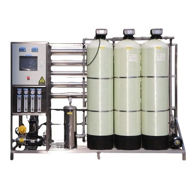 4TPH 5.5kW-380-415V 3xFRPタンク 塩水の逆オスモス水源