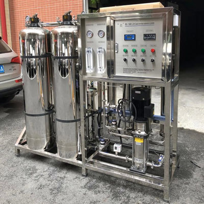 3TPH 5.5kW-380-415V 2xSS304 タンク 塩水の逆オスモス水源