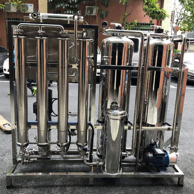 3TPH 5.5kW-380-415V 2xSS304 タンク 塩水の逆オスモス水源