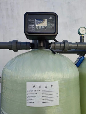 4TPH 5.5kW-380-415V 2xFRPタンク 塩水の逆オスモス水源