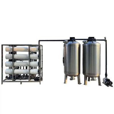 4TPH 5.5kW-380-415V 400KG 塩水の逆オスモス水源装置