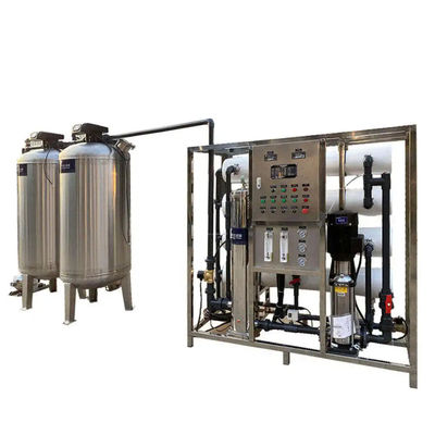 4TPH 5.5kW-380-415V 400KG 塩水の逆オスモス水源装置