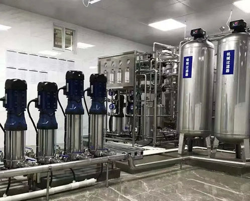 8TPH 14kW-380-415V 2xSS304 タンク 塩水の逆オスモス水源