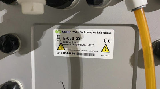 流量 5.0 M3/H ベオリア スエズ EDI スタック E-Cell-3X スエズ 超純水供給用
