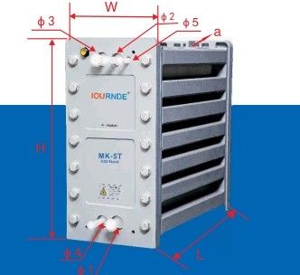 3.5-5.5m3/H EDIスタック MK-5T 電気電離化 純水生産