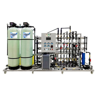 工業用水フィルターマシン 1500l/H リバースオスモース EDIマシン