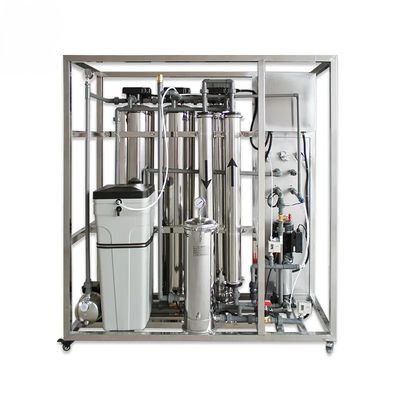 250LPH 2xSS304 タンク 商業用 RO 浄水飲料水濾過システム