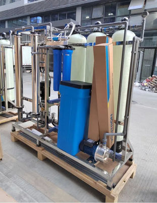 小型RO-500L/H 3x FRPタンク 標準飲料水浄化システム