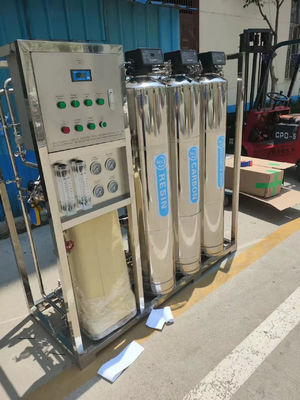 1TPH 3xSS304 タンク リバースオスモース水器 水を売るために