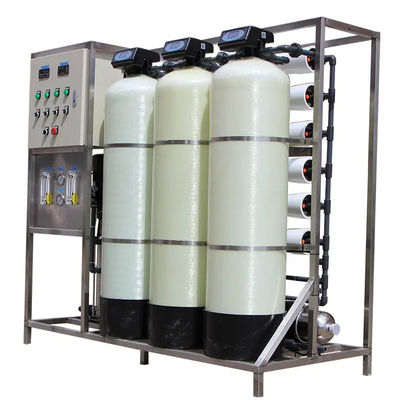 1.5TPH 3xFRPタンク 160*85*170cm リバースオスモース水処理装置 工業用