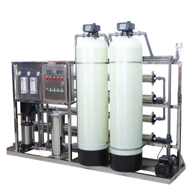 2000L/H 2xFRP タンク 塩水の逆オスモス水源
