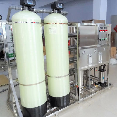 2000L/H 2xFRP タンク 塩水の逆オスモス水源