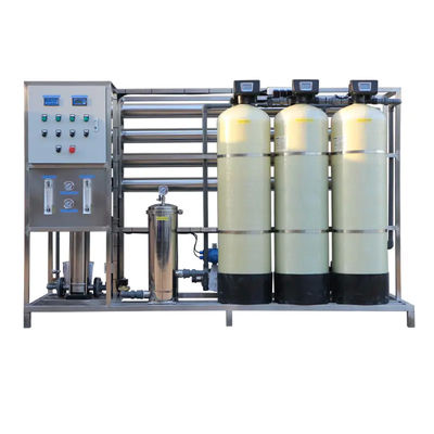 2TPH 3xFRP タンク 逆オスモス水処理装置 食品・飲料工場