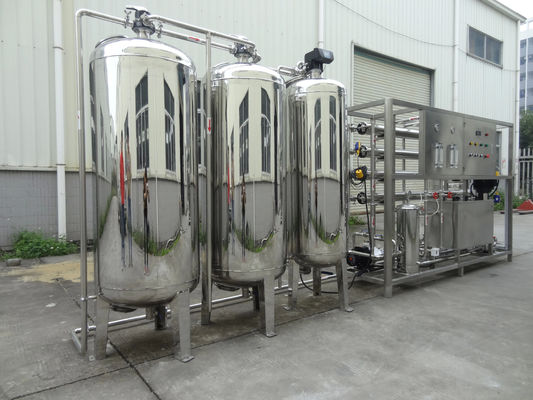 2TPH ステンレス鋼 304 タンク 塩水 逆オスモス水 プラント