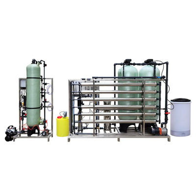 3TPH 5.5kW-380-415V FRPタンク 塩水の逆オスモス水源