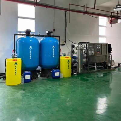 4TPH FRP タンク 塩水 逆オスモス水源 掘削井