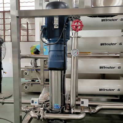 5TPH SS304 タンク RO 産業用プロセス水のための浄化システム