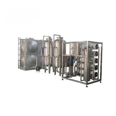 5TPH SS304 タンク RO 産業用プロセス水のための浄化システム