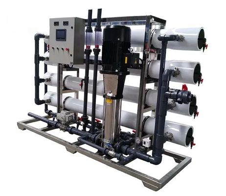 6TPH 7.9kW FRPタンク 塩水の逆オスモス水源