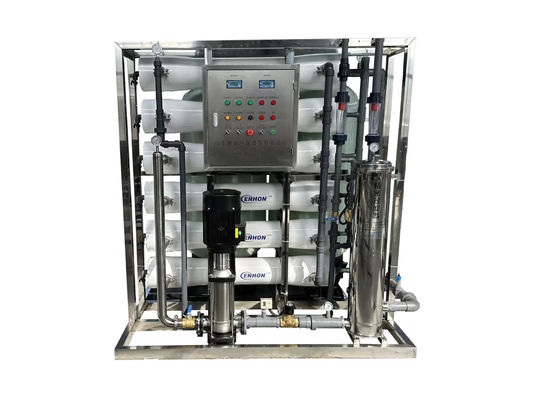 8TPH SS304 タンク 産業用反 osmose 純水機