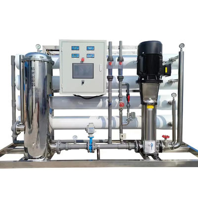 8TPH SS304 タンク 産業用反 osmose 純水機