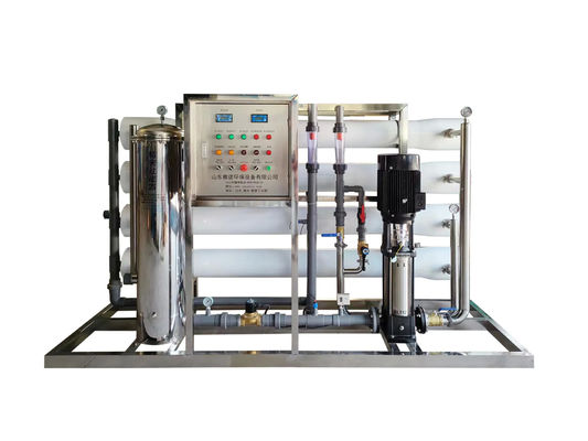 8TPH SS304 タンク 産業用反 osmose 純水機