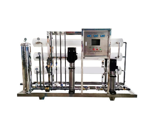 8TPH SS304 タンク 産業用反 osmose 純水機