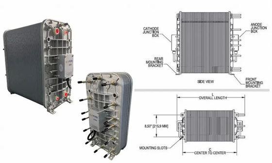 中国ブランド KXAシリーズ KXA-50 高電流効率 0.3-0.7 m3/H EDI モジュール