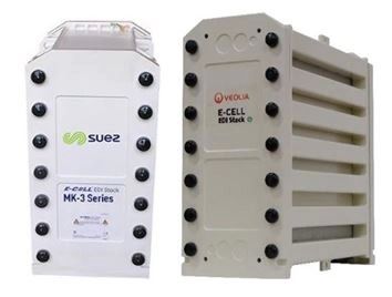Veolia MK-3 EDIスタック、工業用高純度水製造の中核