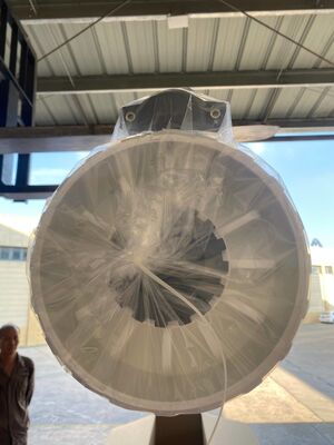 デュポン SFP-2880 PVDF ウルトロフィルター膜モジュール、膜面積 77 m²、孔径 0.03 μm、外側から内側へのろ過用