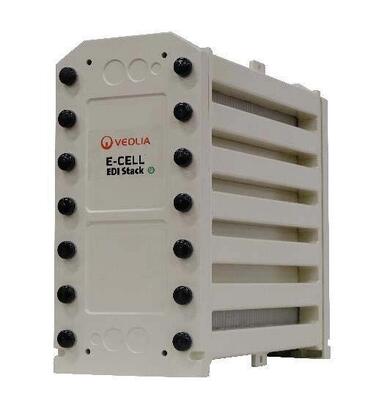 E-Cell MK-9 EDI スタック 高純度水生産 18.5-44.0 GPM 流量範囲でステンレス鋼の化学再生なし