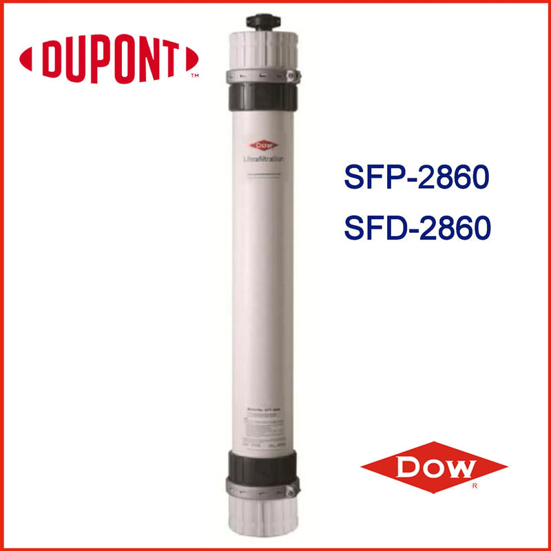 流量2.0 6.1 M3 /Hr DOW UF メムランモジュール SFP-2860 / SFD-2860 高機械強度