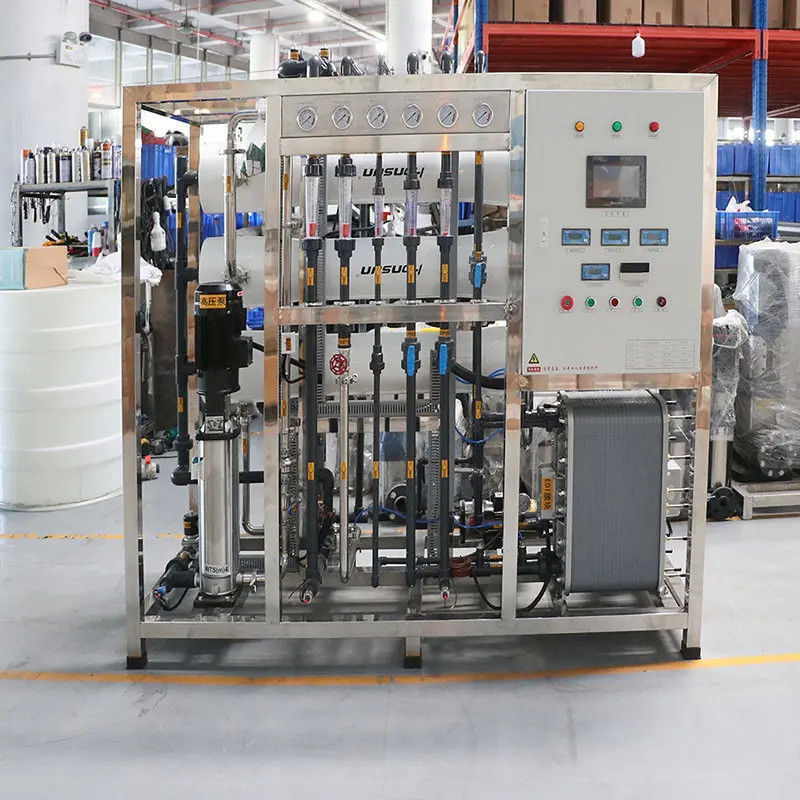 2000LPH超純水機 ROとeDI 工業用水と実験用水