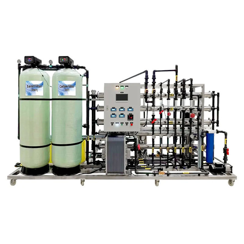 工業用水フィルターマシン 1500l/H リバースオスモース EDIマシン
