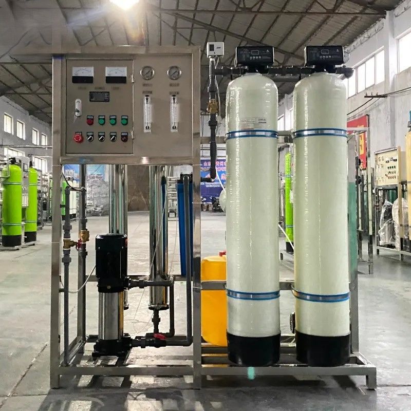 2 FRPタンク インダストリアル 500LPh RO膜水フィルターシステム